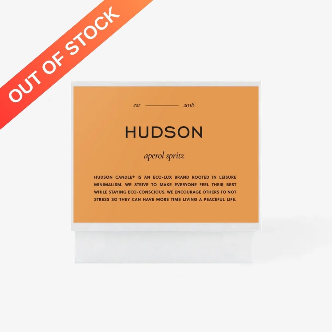 Aperol Spritz Candle