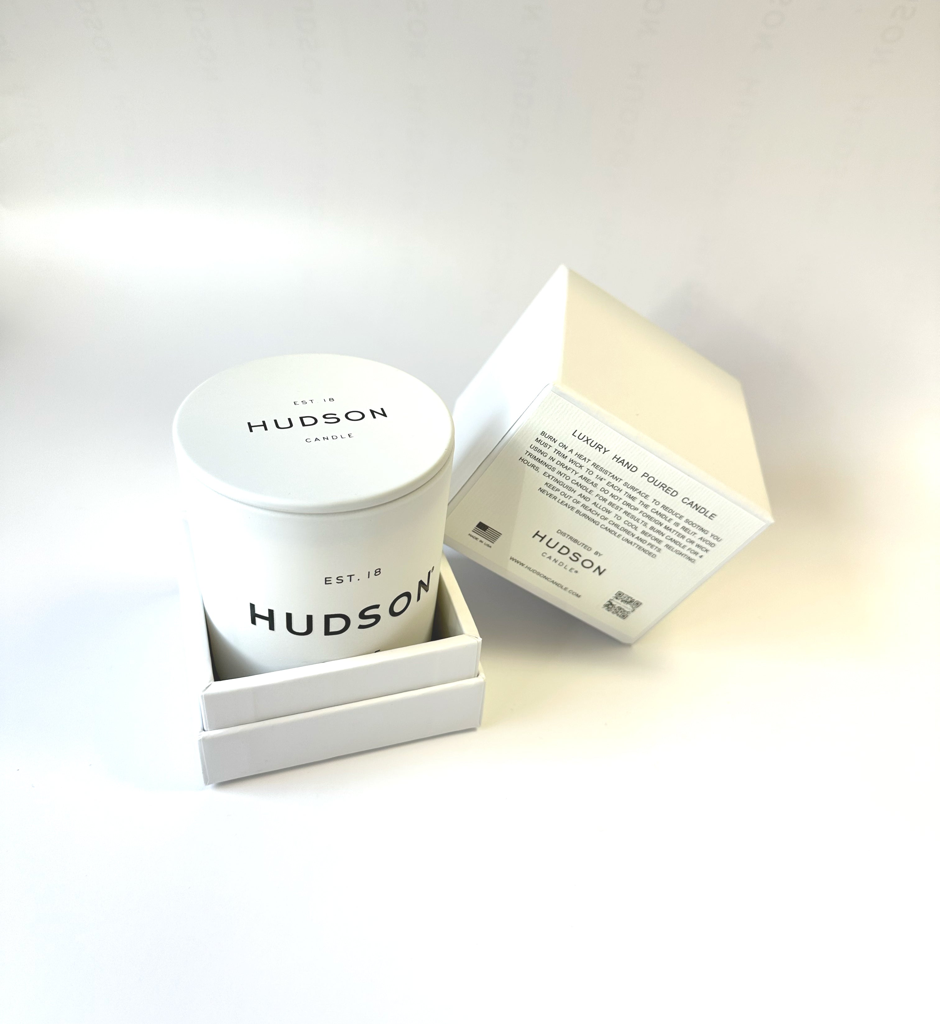 Fitted Candle Lid - White